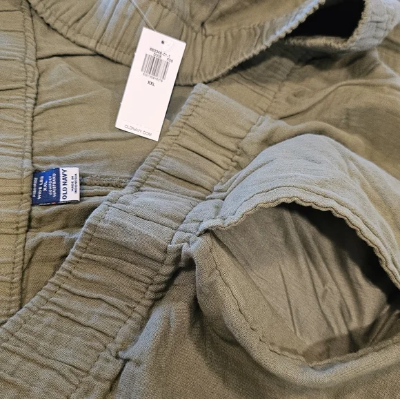 Old Navy High Rise Wide Leg XXL Linen Pants - Picture 4 of 5